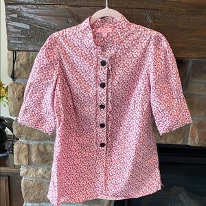 Lilly Pulitzer Pink Pear Top